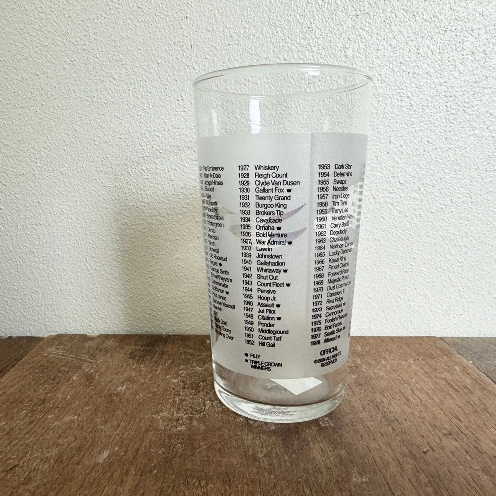 2005 Kentucky Derby Churchill Downs 131st Race‎ Collectible Mint Julep Glass